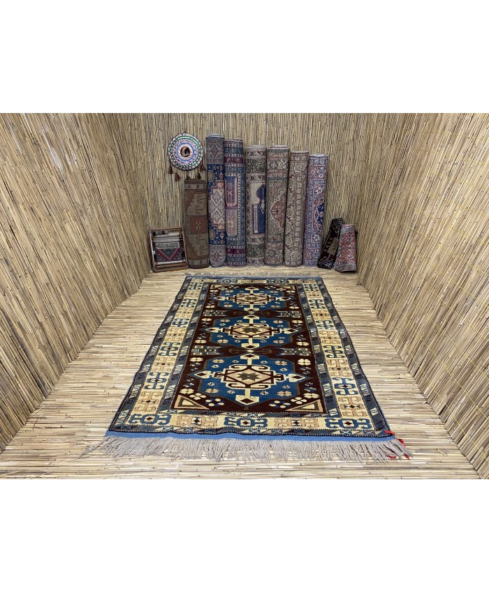 Sirvan Nomadic Handmade Wool on Wool Carpet – FREE SHIPPING..!